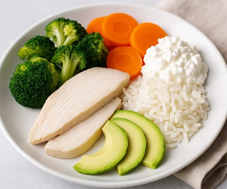 A picture of a plate that shows the Best Foods to Eat After Root Canal