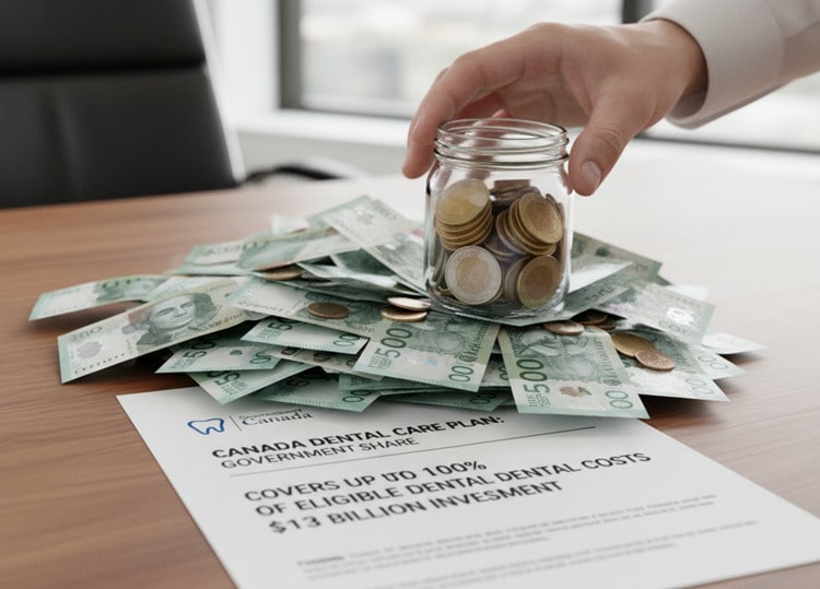 costs covered by the government in the CDCP plan