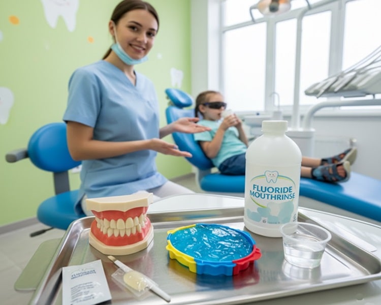 Free Fluoride Treatments for Kids with CDCP by dentist