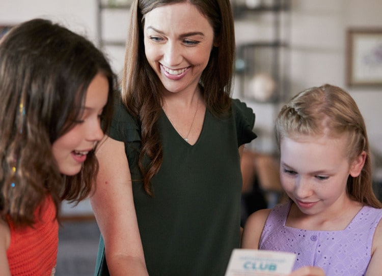 a mom supporting her teens for invisalign