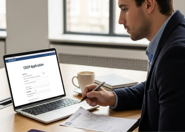 a man who is renewing CDCP